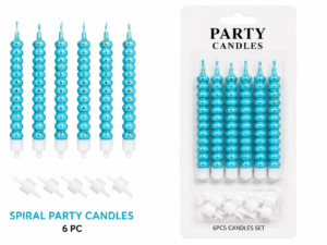 2ad6c1f8-6cba-4096-99f9-68ab4de42f4b Spiral Party Candles – Blue (6 PCS)