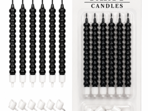 4677e4da-77af-4b2b-bb5f-d8853b7f32e3 Spiral Party Candles – Black (6 PCS)