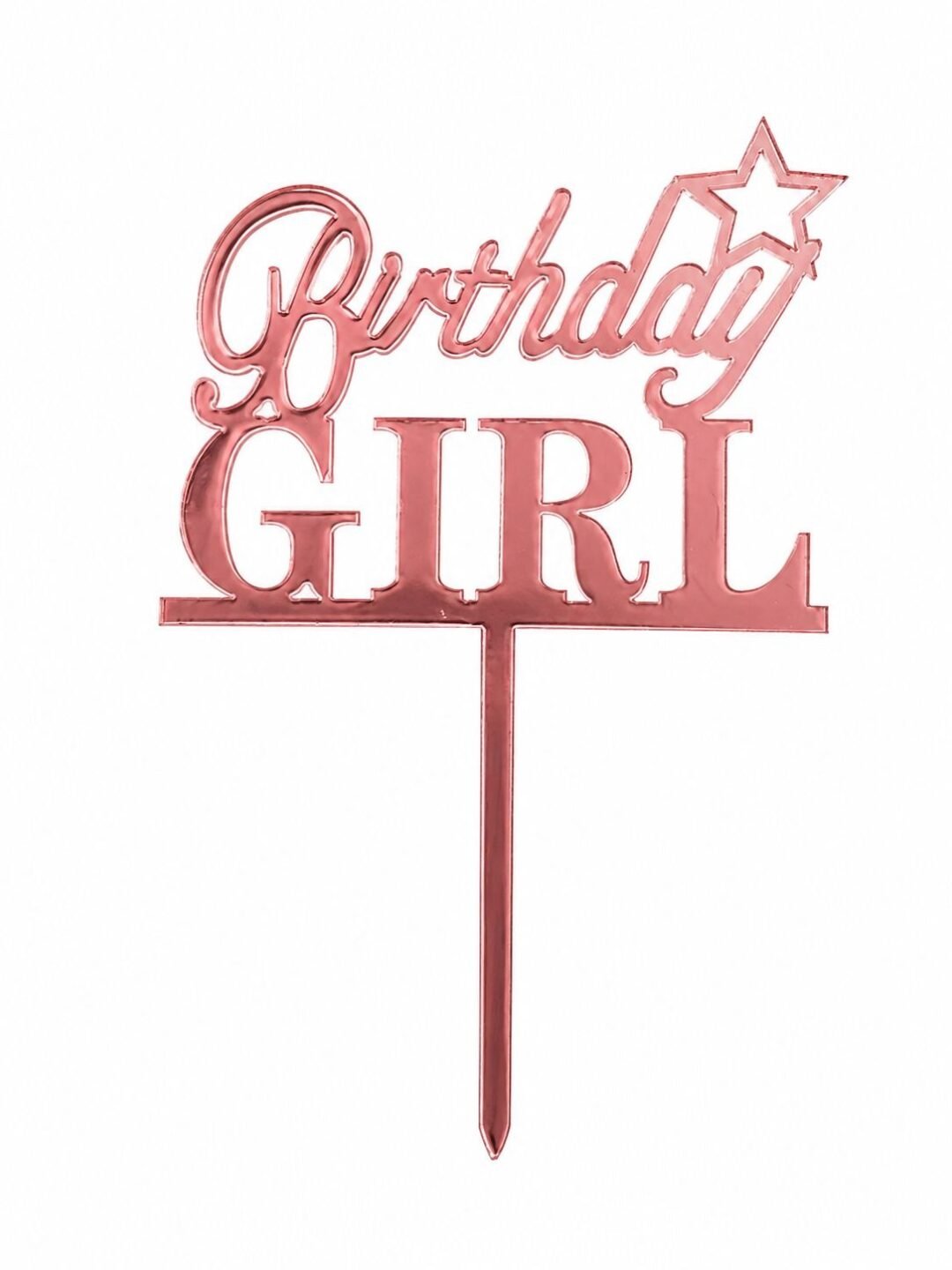Birthday cake topper