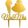 63f80336-6780-4f96-bfaf-4a778e31c021 Mr&Mrs Cake Topper