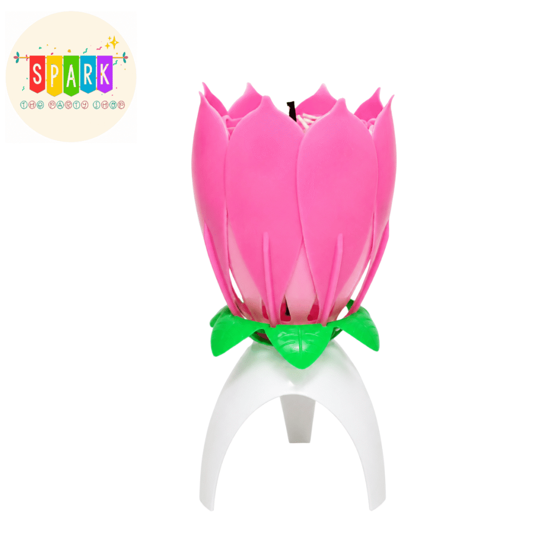 Lotus Musical Candle