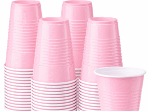 Untitled design - 2026-07-19T134327.407 Pink Plastic Party Cups – 50 Pieces