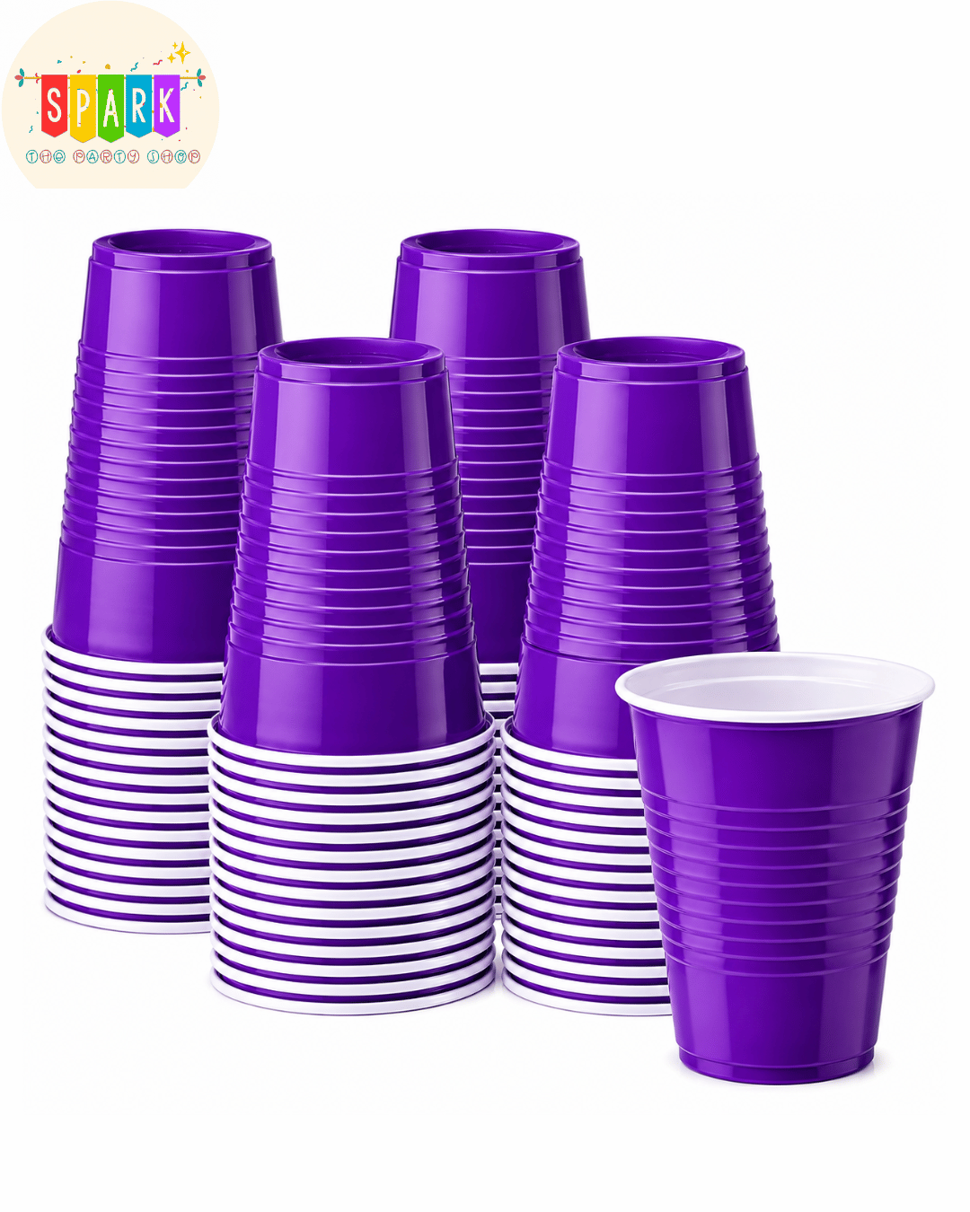 Untitled design - 2026-07-19T140633.919 Purple Plastic Party Cups β 50 Pieces