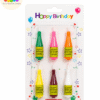 Untitled design - 2026-07-21T152911.334 Champagne Bottle Birthday Candles – 6 Pcs Set
