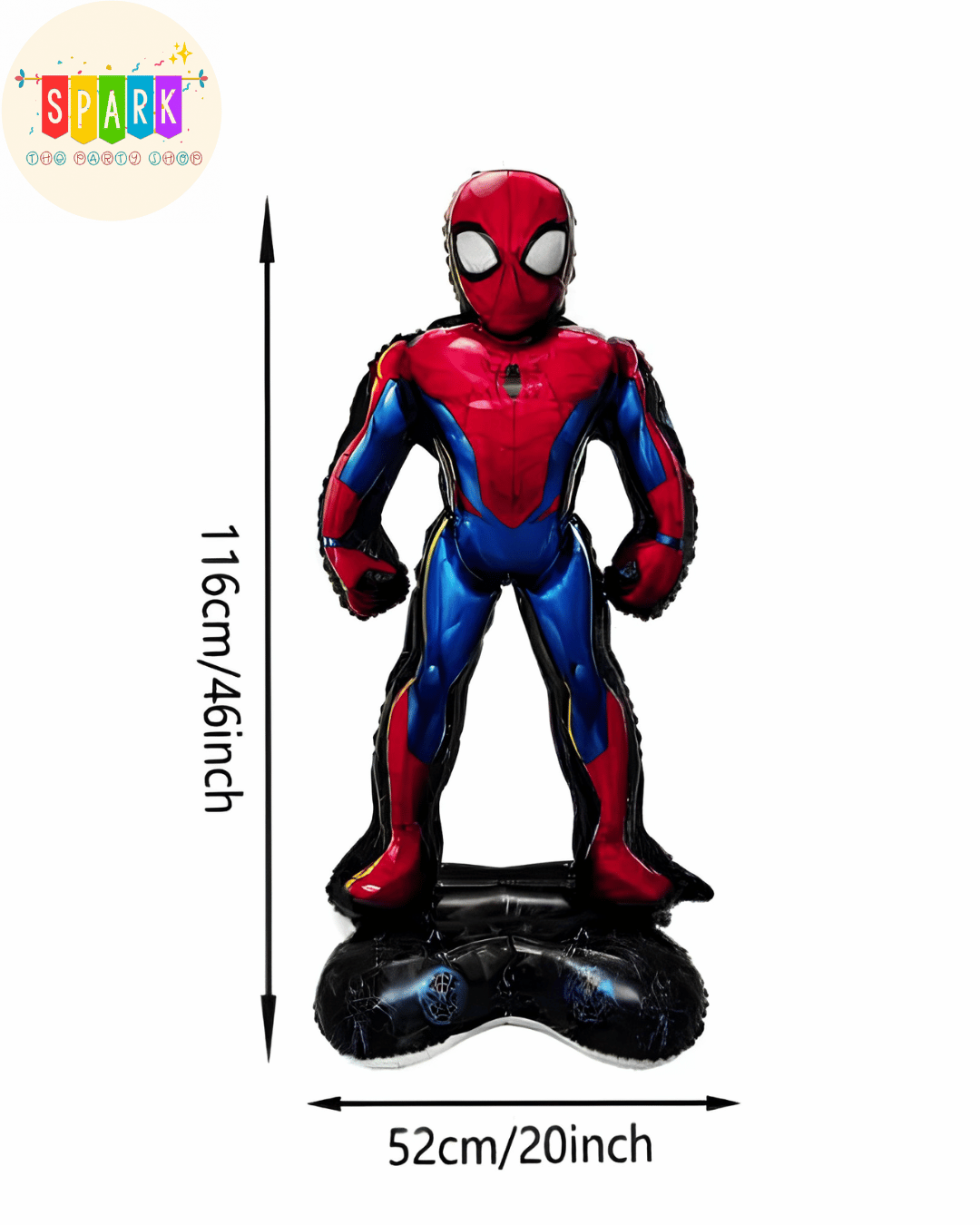 Untitled design - 2026-07-22T135417.367 Giant Spider-Man Standing Foil Balloon – 46 Inch