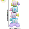Untitled design - 2026-07-23T150016.222 Baby Blocks Standing Foil Balloon – 45 Inch