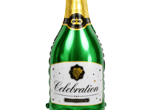 Champagne Bottle Standing Foil Balloon – 40 Inch