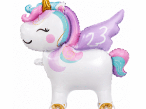 Unicorn Walking Foil Balloon
