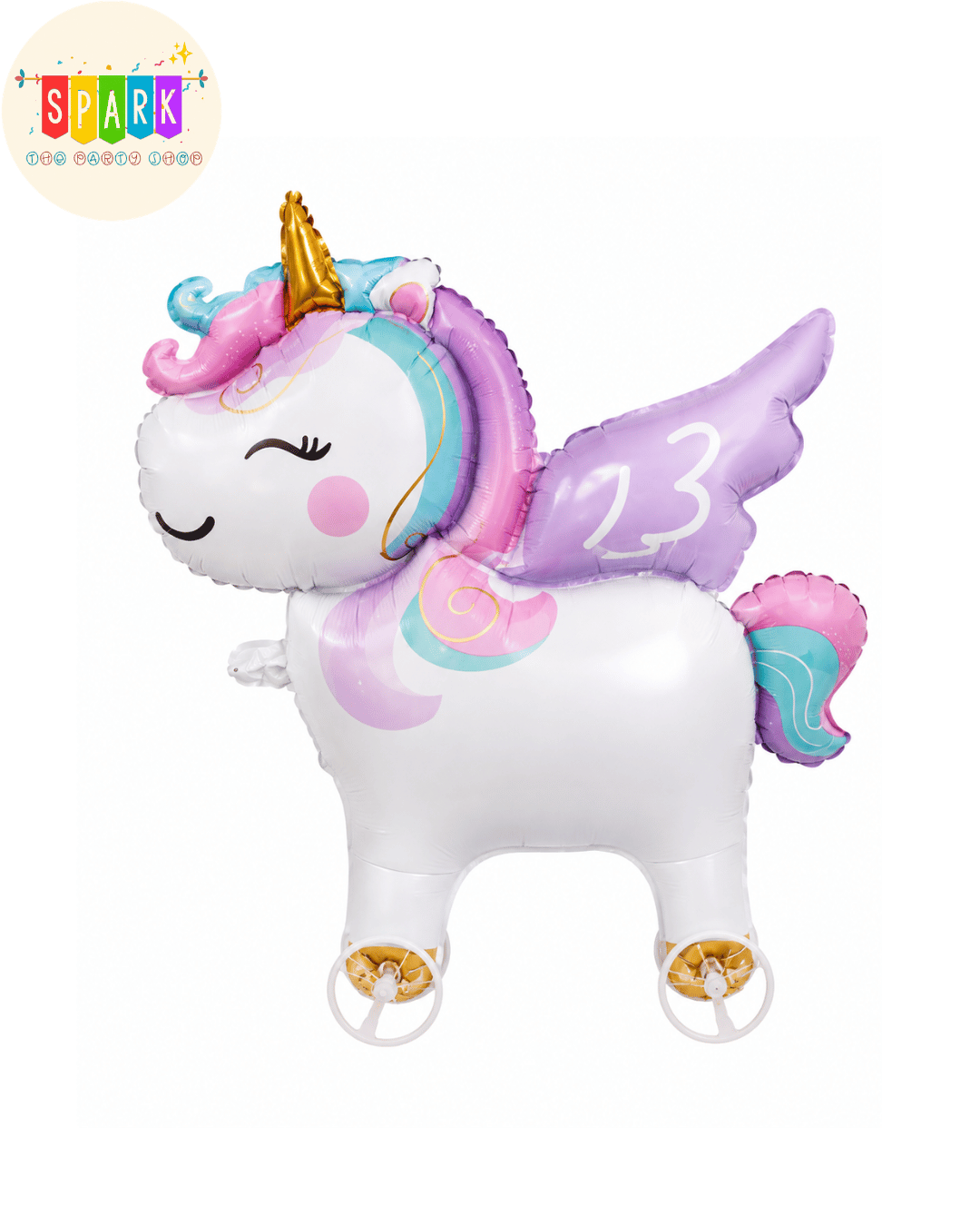 Unicorn Walking Foil Balloon