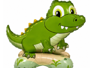 Crocodile Standing Foil Balloon