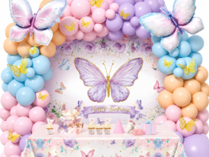 Butterfly Birthday Decoration Set