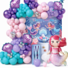 84e63707-12d9-4061-9cd9-3d09e0127676 Mermaid Birthday Balloon Decoration Set