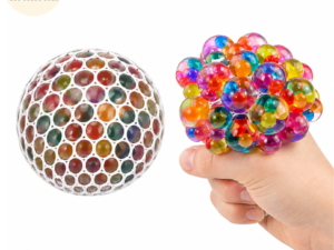 Mesh Stress Ball – Rainbow Bubble