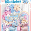 Untitled design - 2026-08-02T162953.735 Baby Elephant Happy Birthday Decoration Set