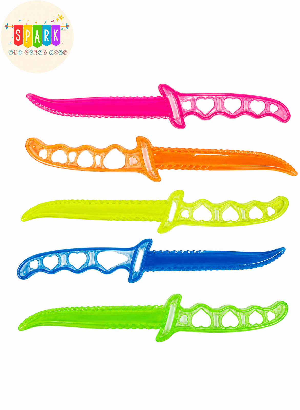 Colorful Plastic Cake Cutting Knife