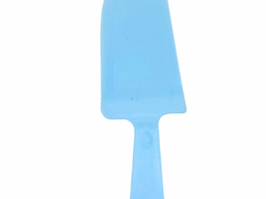 Plastic Cake Server – Blue