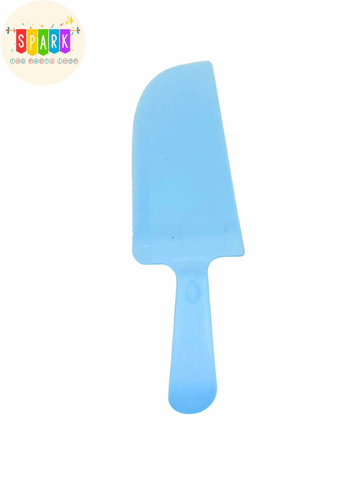 Plastic Cake Server – Blue