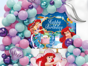 Mermaid Birthday Balloon Decoration Set