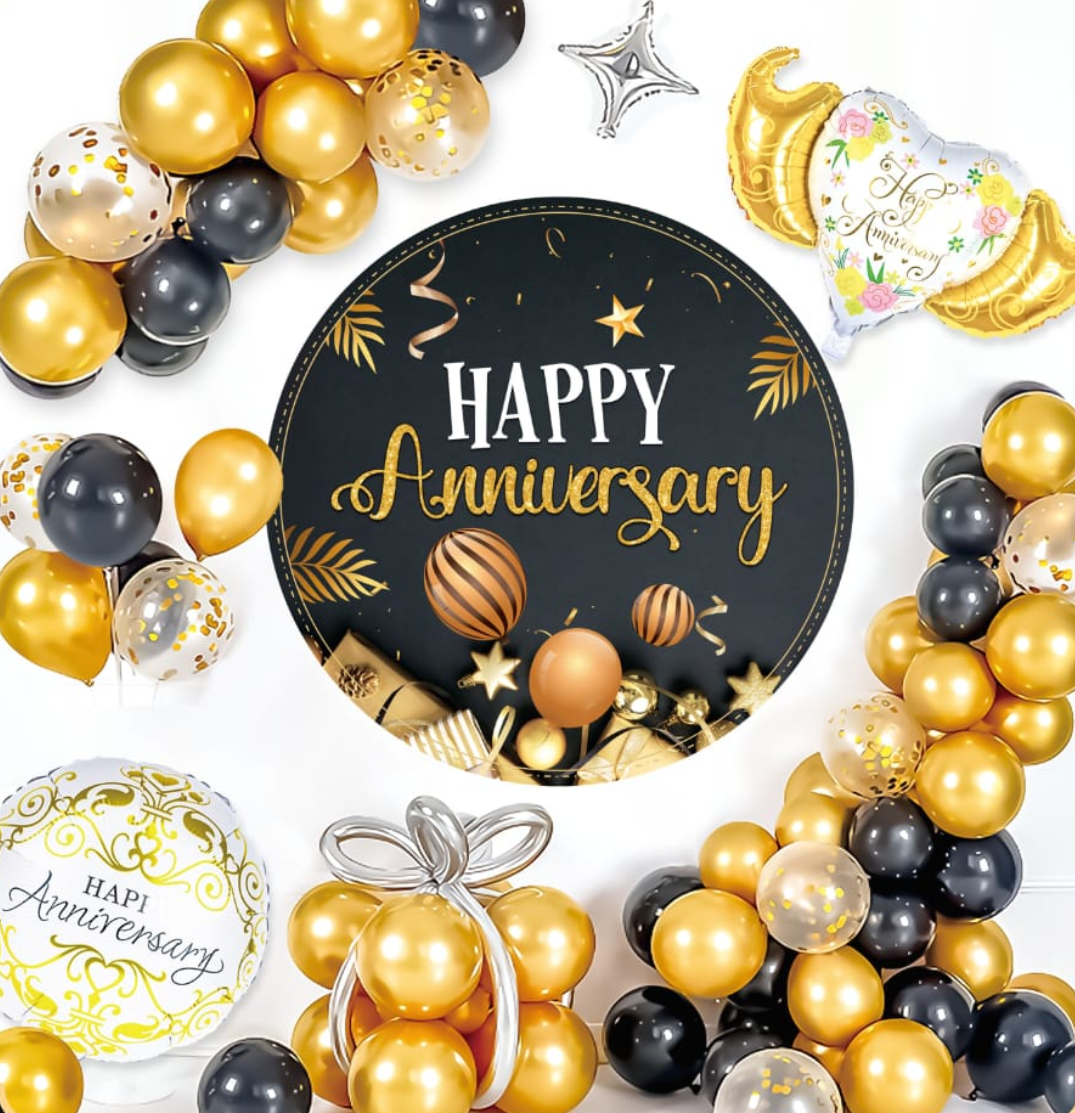 Happy Anniversary Balloon Decoration Set