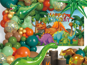 Dinosaur Birthday Balloon Decoration Set