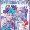 Untitled design - 2026-08-03T130840.846 Mermaid Birthday Balloon Decoration Set