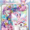 Unicorn Birthday Balloon Decoration Set