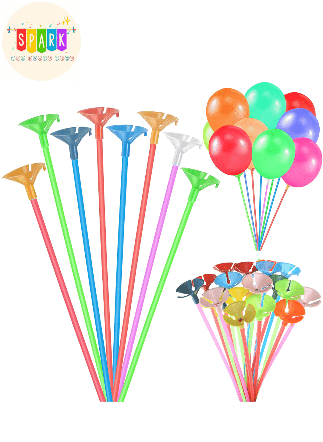Balloon Stick with Cup Holder