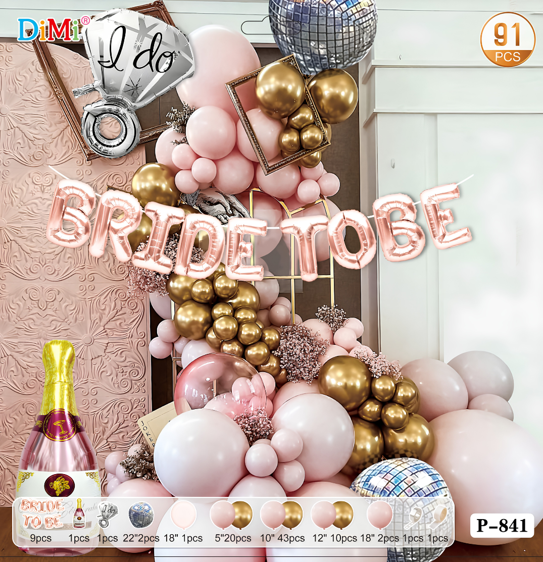 Bride To Be Balloon Decoration Set