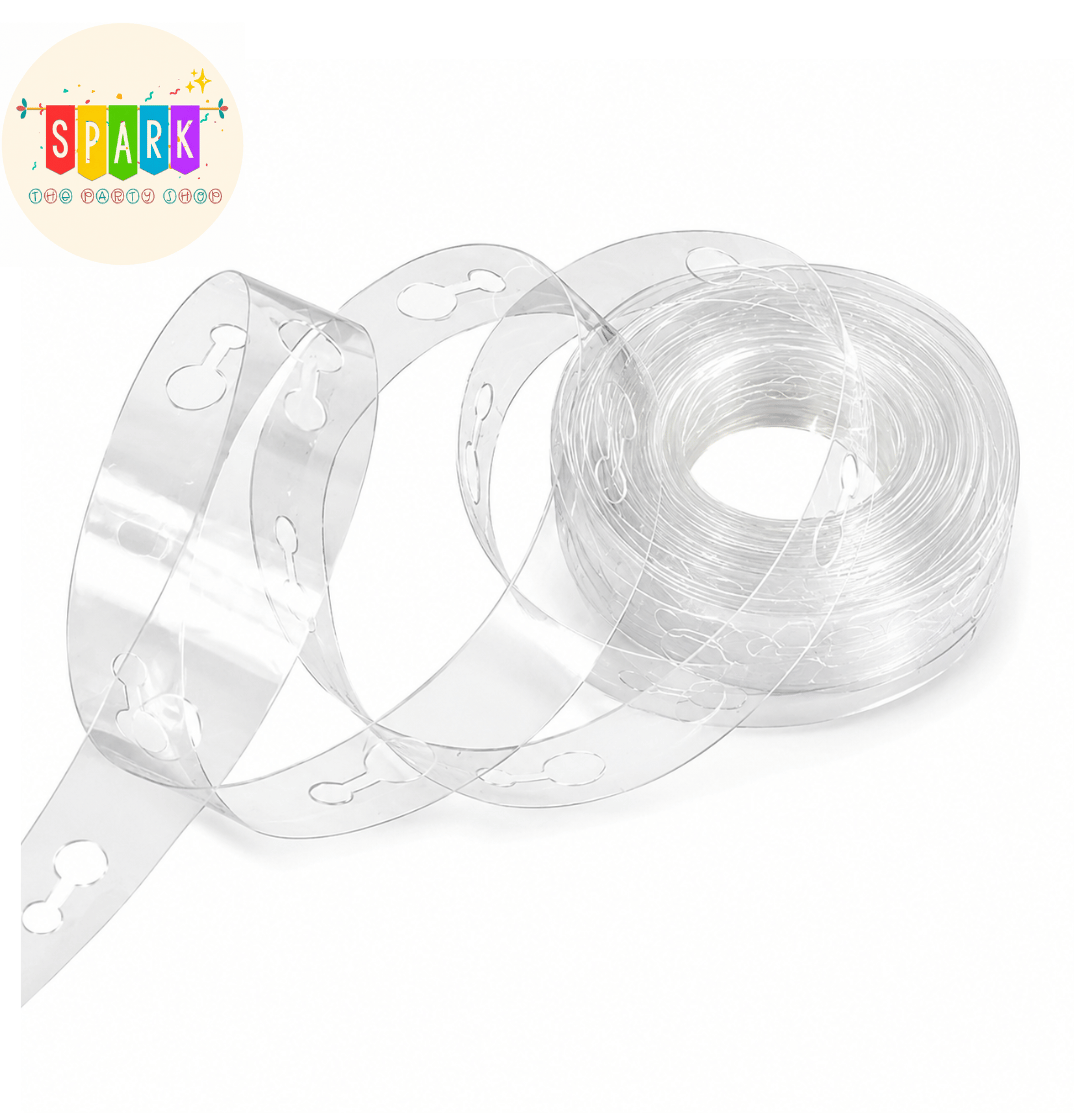 Clear Balloon Strip – 5 Meters