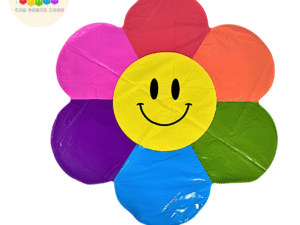 Rainbow Flower Foil Balloon