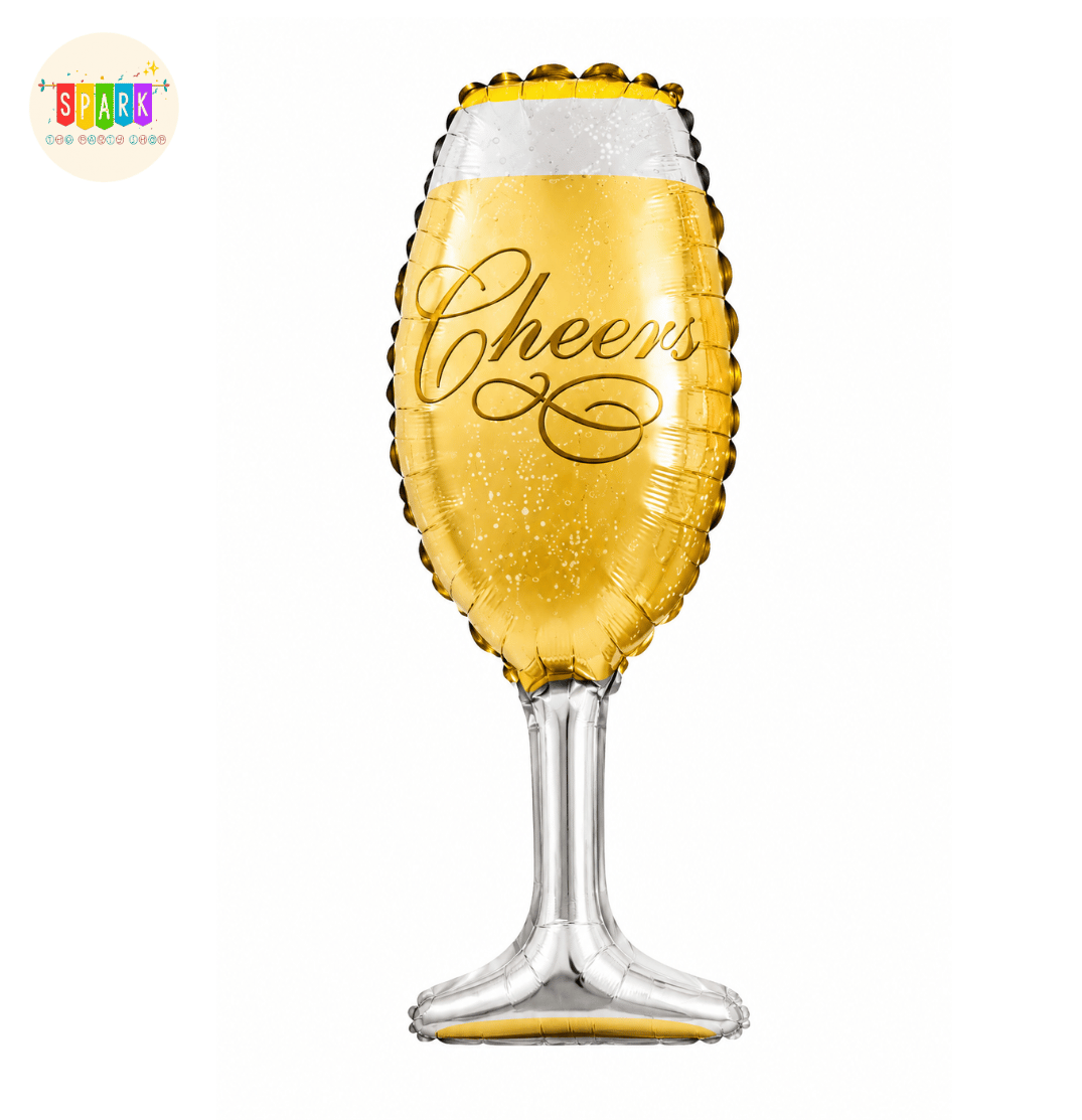 Untitled design - 2026-08-16T145515.053 Cheers Champagne Glass Foil Balloon