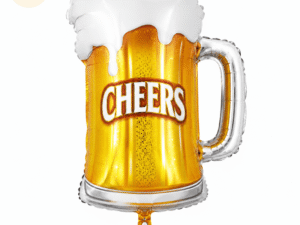 Cheers Beer Mug Foil Balloon