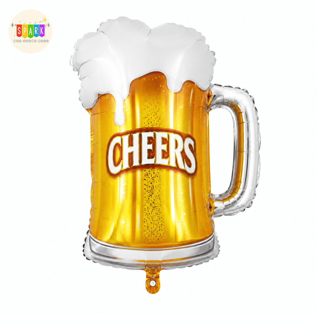Cheers Beer Mug Foil Balloon
