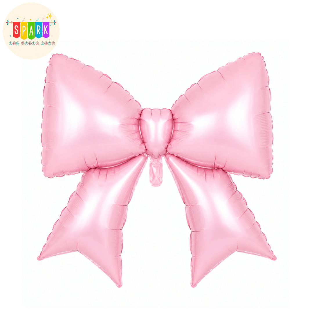 Pink Bow Foil Balloon