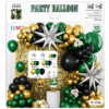 ba563c4f-3d83-417f-93ad-be24c6b0c301 Black, Gold, Emerald Green Luxury Balloon Garland Kit