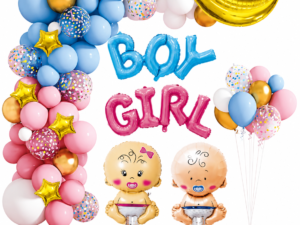 Boy or Girl Gender Reveal Decoration Set 