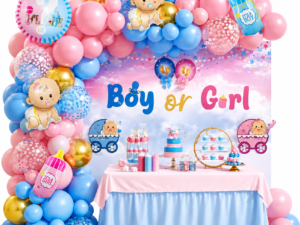 Boy or Girl Gender Reveal Decoration Theme Set