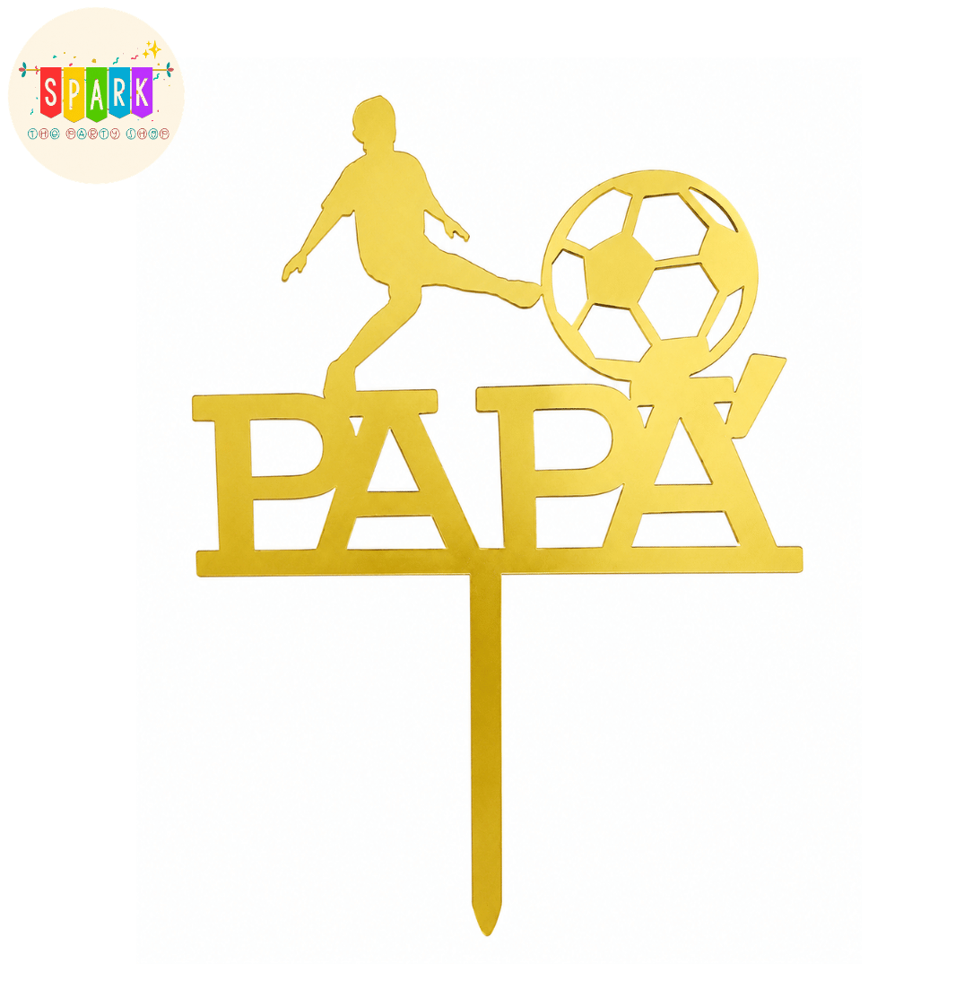 Cake Topper (Papa Soccer)