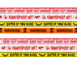 Halloween Warning Tape Decoration Set